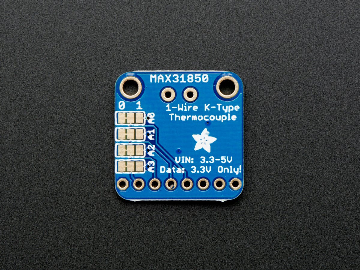 Thermocouple Amplifier with 1-Wire Breakout Board - MAX31850K - The Pi Hut