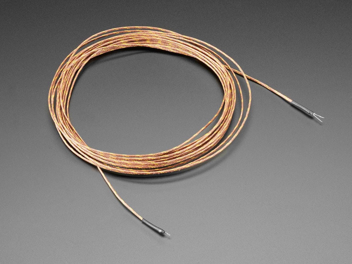 Thermocouple Type-K Glass Braid Insulated - 5m - The Pi Hut