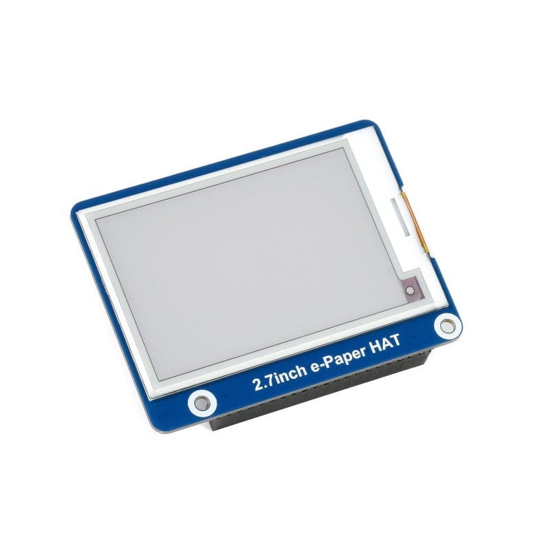 Three-colour 2.7" E-Ink Display HAT (B) - The Pi Hut