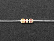 Through-Hole Resistors - 100 ohm 5% 1/4W - Pack of 25 - The Pi Hut