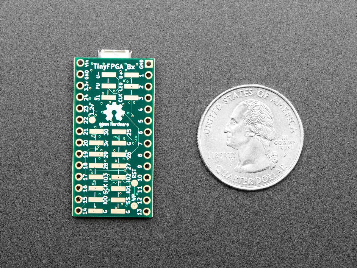 TinyFPGA BX - ICE40 FPGA Development Board with USB - The Pi Hut