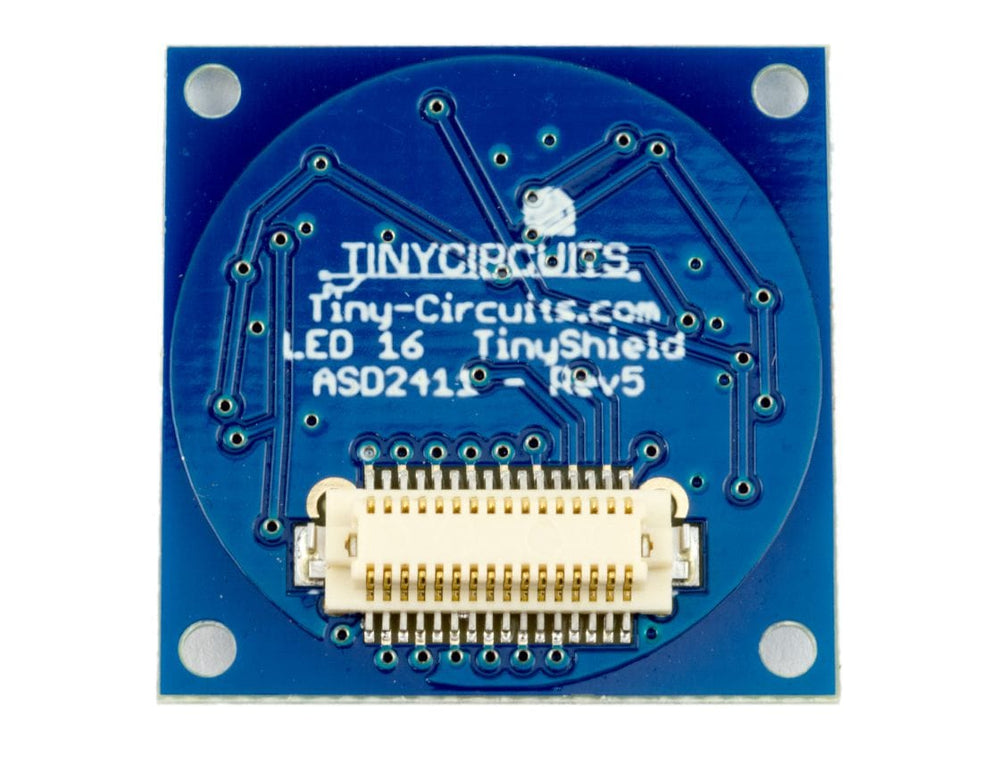 TinyShield 16 Edge LED Board - Amber - The Pi Hut