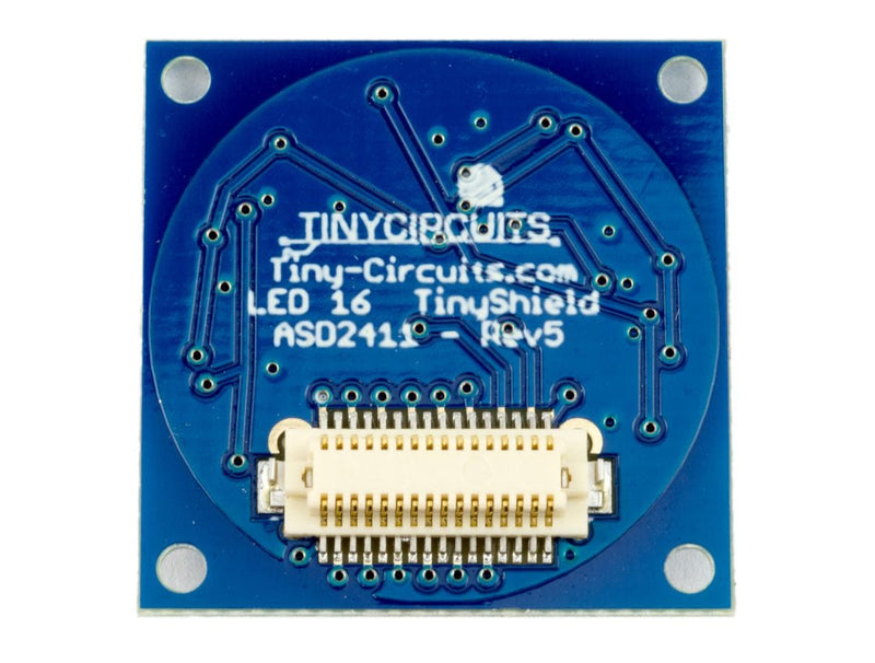 TinyShield 16 Edge LED Board - Red - The Pi Hut