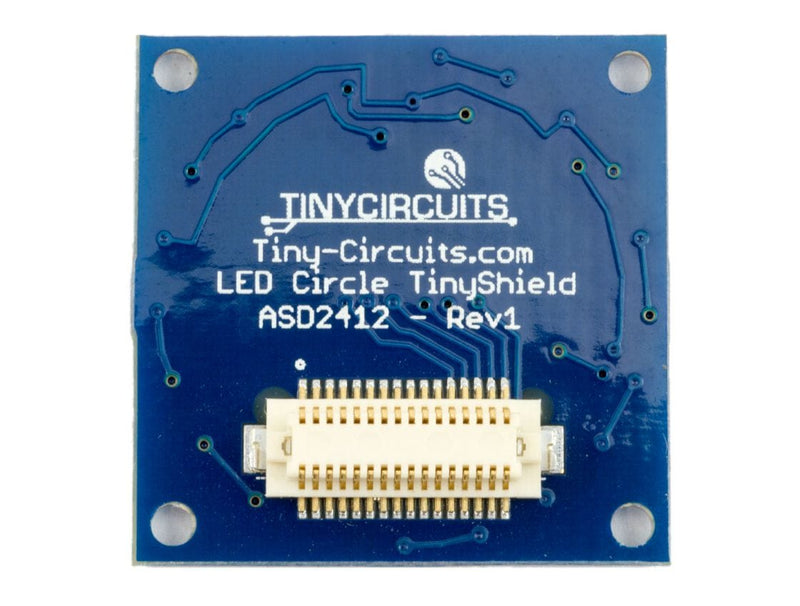 TinyShield Circle Edge LED Board - Amber - The Pi Hut