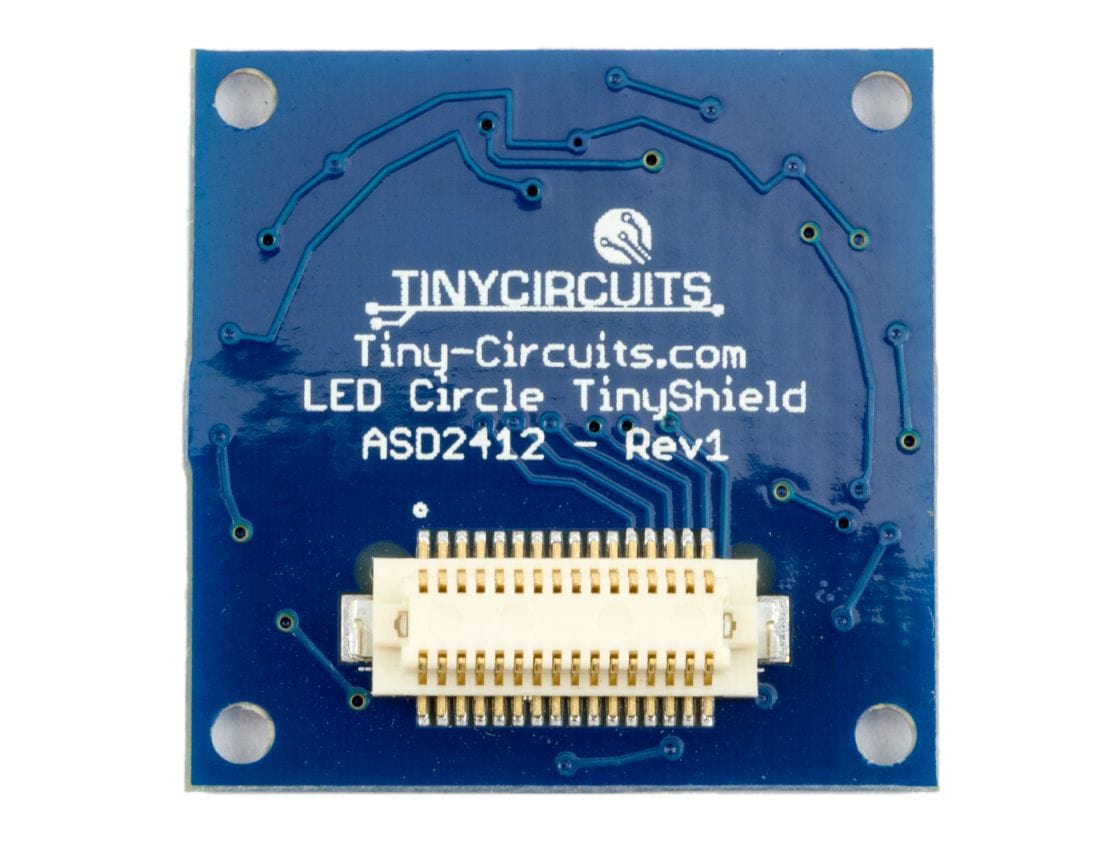 TinyShield Circle Edge LED Board - Red - The Pi Hut