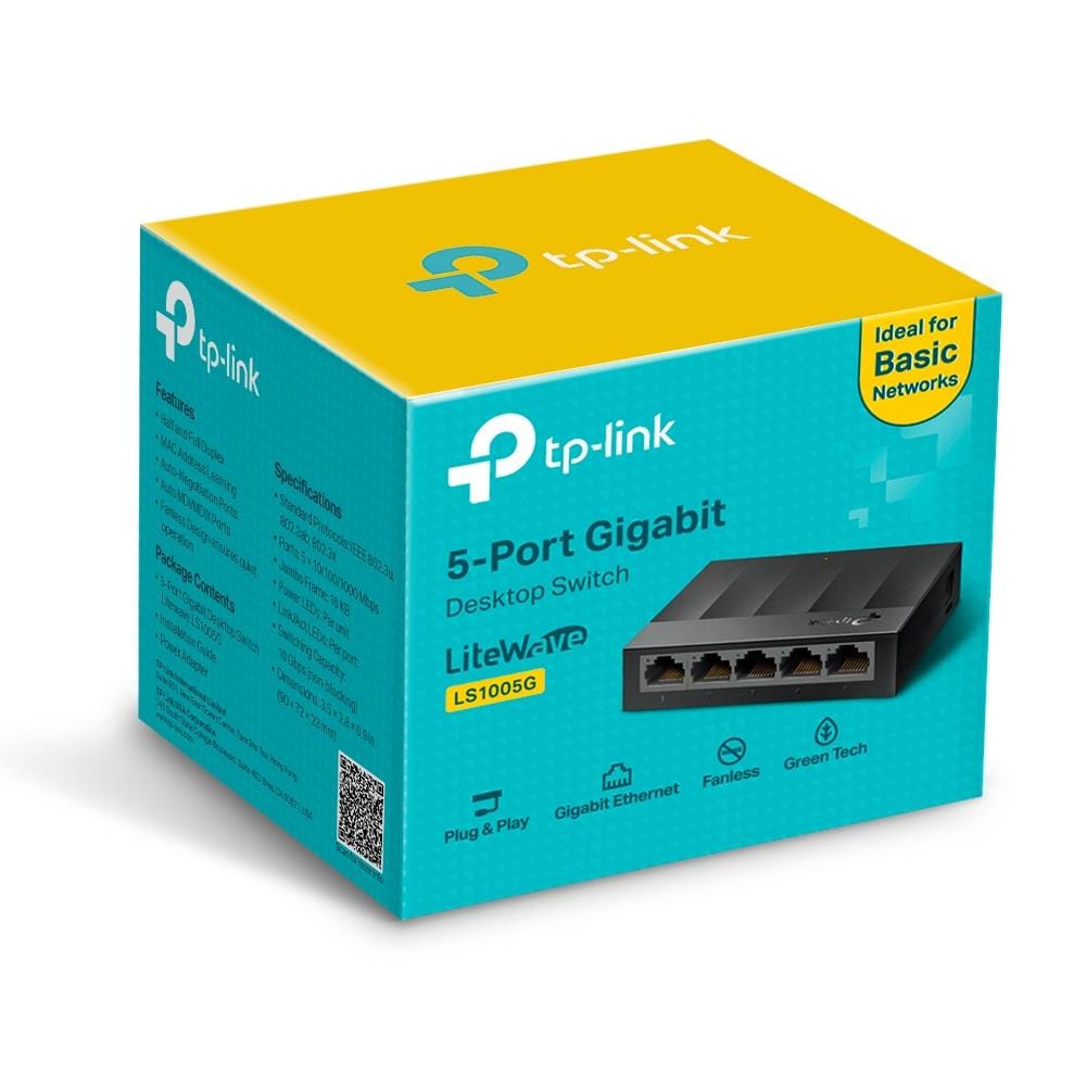 TP-Link 5-Port Gigabit Network Switch - The Pi Hut