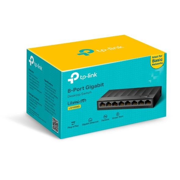 TP-Link 8-Port Gigabit Network Switch - The Pi Hut