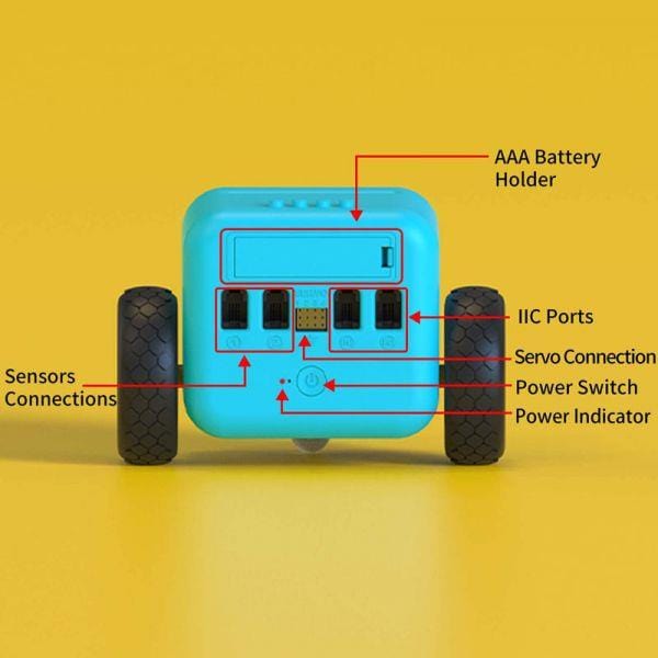 TPBot - Smart Car Robot Kit for BBC micro:bit - The Pi Hut