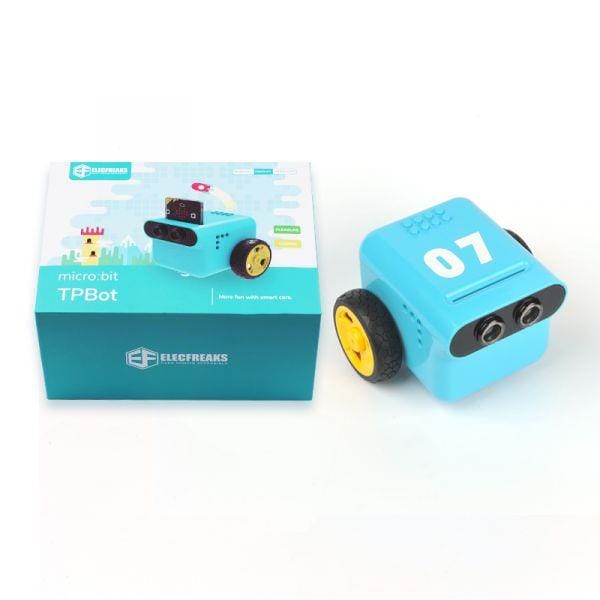 TPBot - Smart Car Robot Kit for BBC micro:bit - The Pi Hut