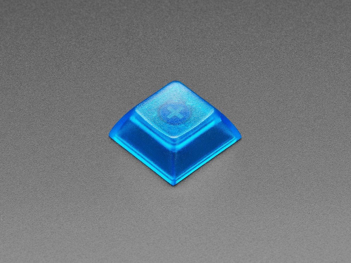 Translucent Blue DSA Keycaps for MX Compatible Switches (10 pack) - The Pi Hut