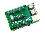 TriBorg Plus - Raspberry Pi GPIO Triplicator (40 Pin), Soldered - The Pi Hut