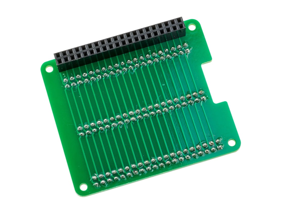 TriBorg Plus - Raspberry Pi GPIO Triplicator (40 Pin), Soldered - The Pi Hut