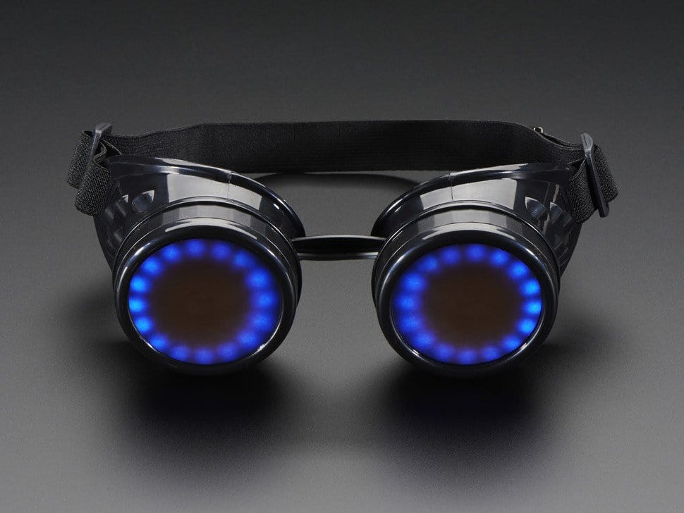 Adafruit Trinket-Powered NeoPixel Goggle Kit Pack - The Pi Hut