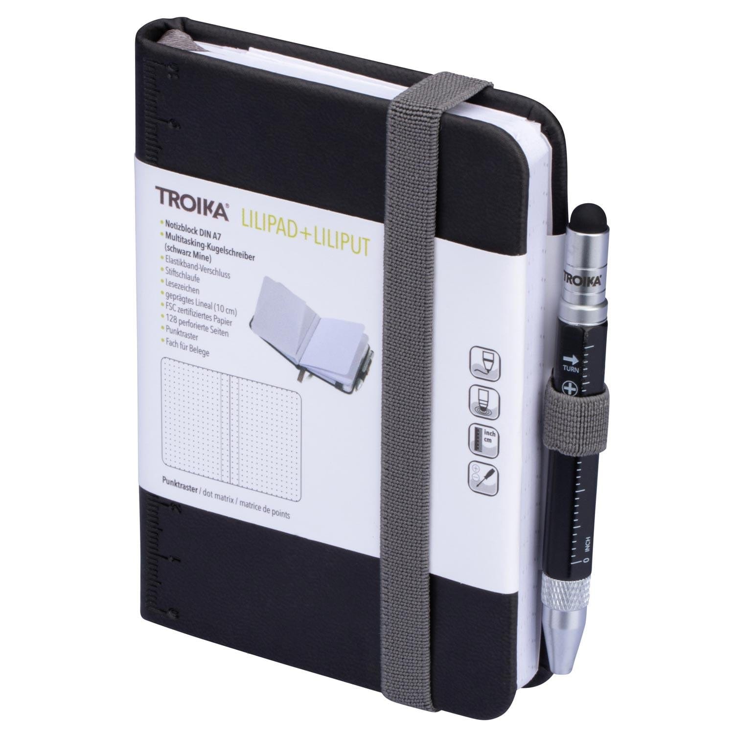 Troika Construction Liliput + Lilipad - Pen & Notepad Combo - The Pi Hut