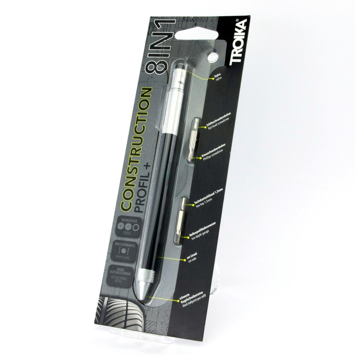 Troika Construction PROFIL+ Multi-Tool Ballpoint Pen - The Pi Hut