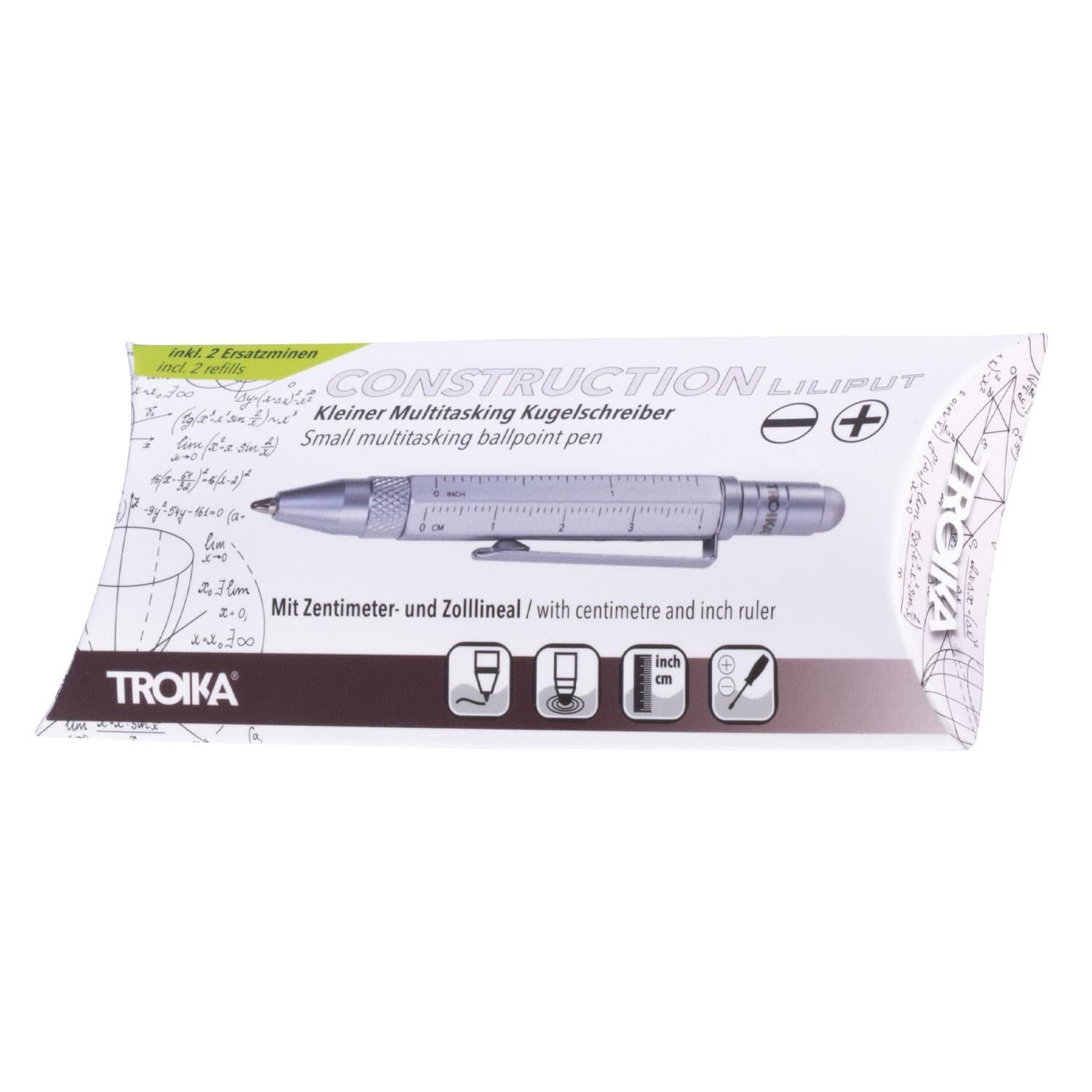 Troika Liliput Construction Mini Multi-Tool Ballpoint Pen - The Pi Hut