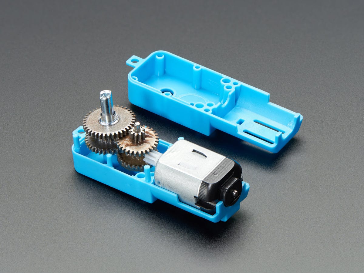 TT Motor All-Metal Gearbox - 1:90 Gear Ratio - The Pi Hut