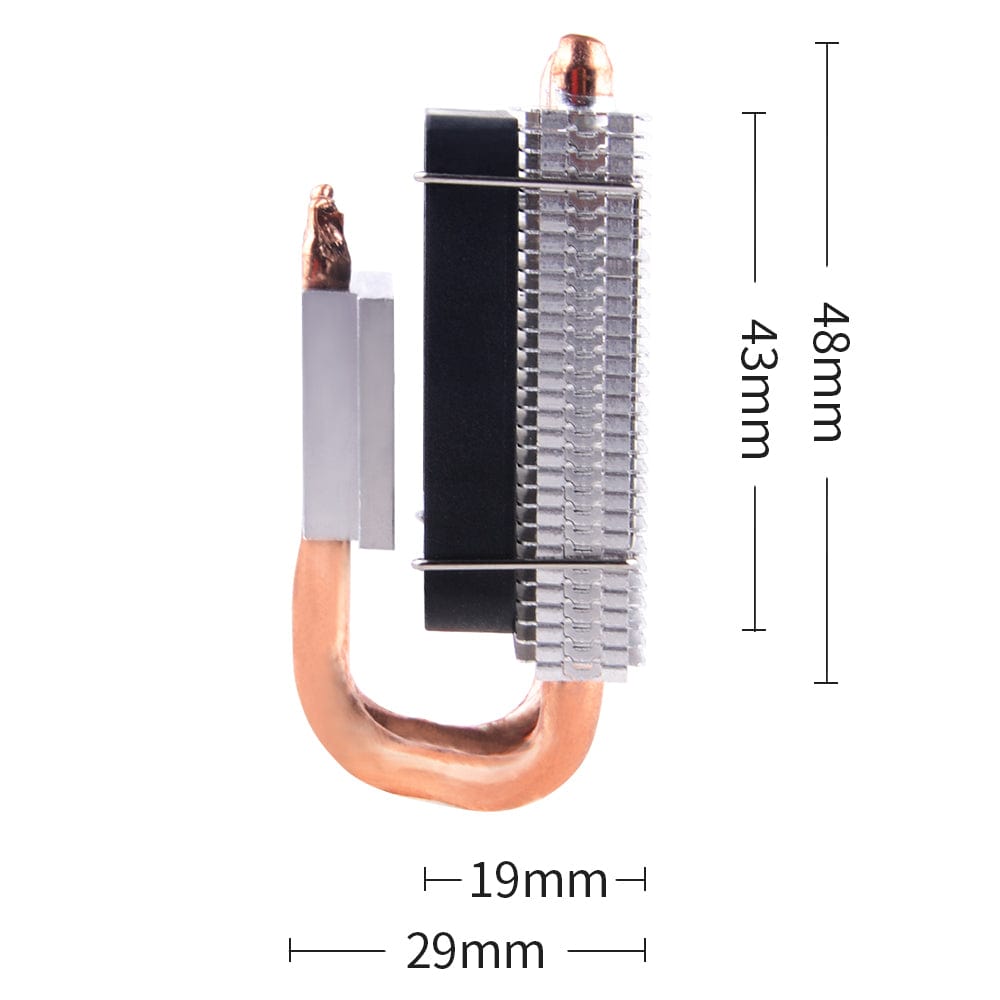 Type B Low-Profile ICE Tower Raspberry Pi 4 Cooler - The Pi Hut