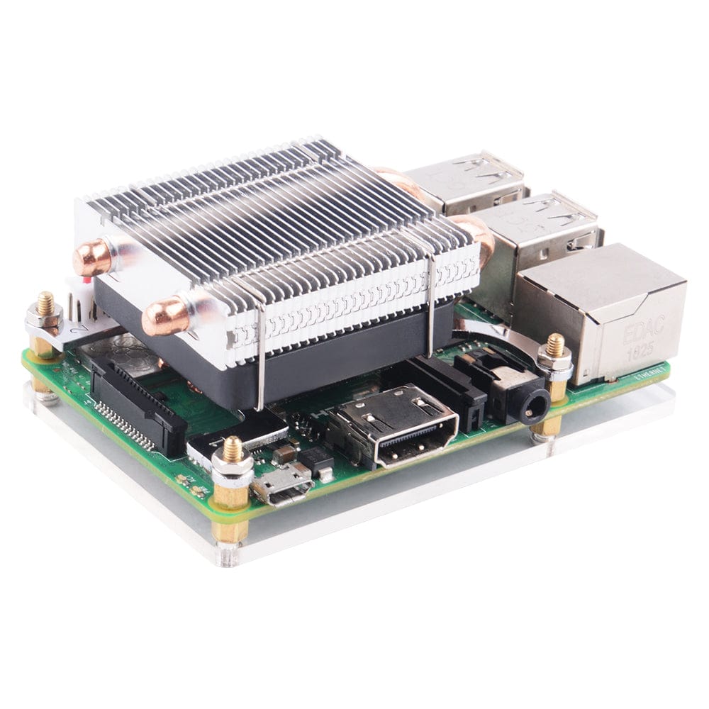 Type B Low-Profile ICE Tower Raspberry Pi 4 Cooler - The Pi Hut