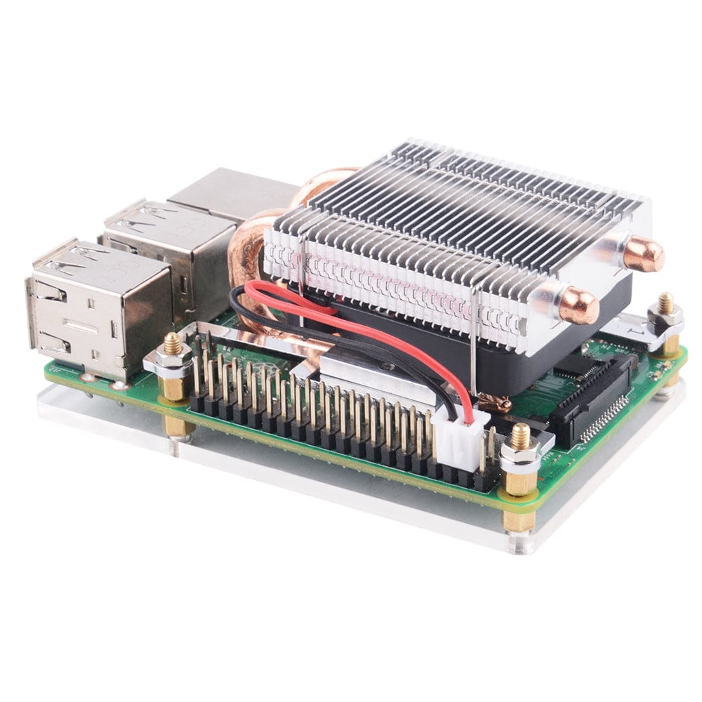 Type B Low-Profile ICE Tower Raspberry Pi 4 Cooler - The Pi Hut