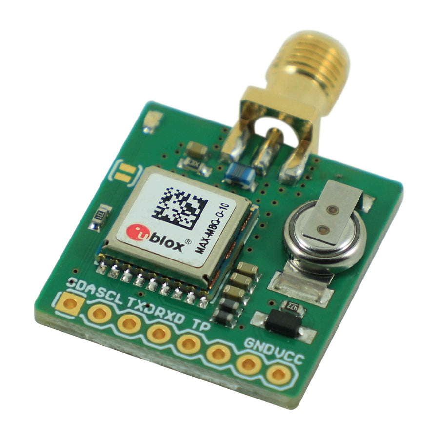 uBLOX MAX-M8Q Breakout for Active Antennas | The Pi Hut