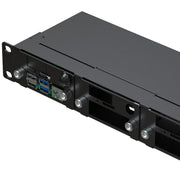 Uctronics Complete Rackmount Enclosure V2 with PoE (19" 1U) - The Pi Hut