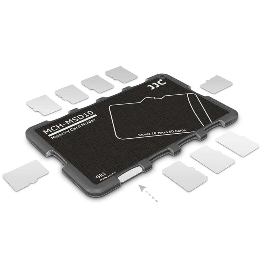 Ultra-thin 10-Slot MicroSD Card Holder - The Pi Hut