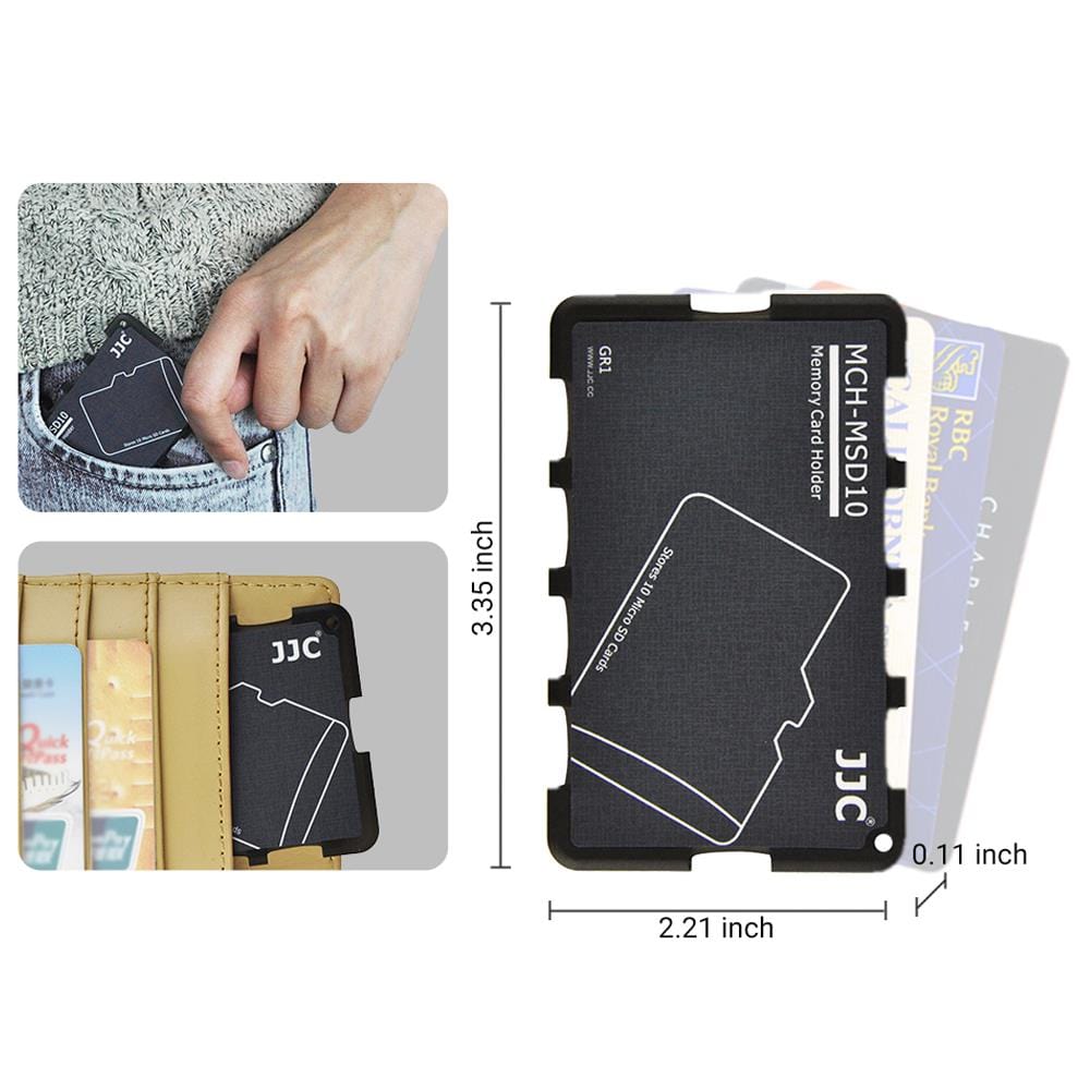 Ultra-thin 10-Slot MicroSD Card Holder - The Pi Hut