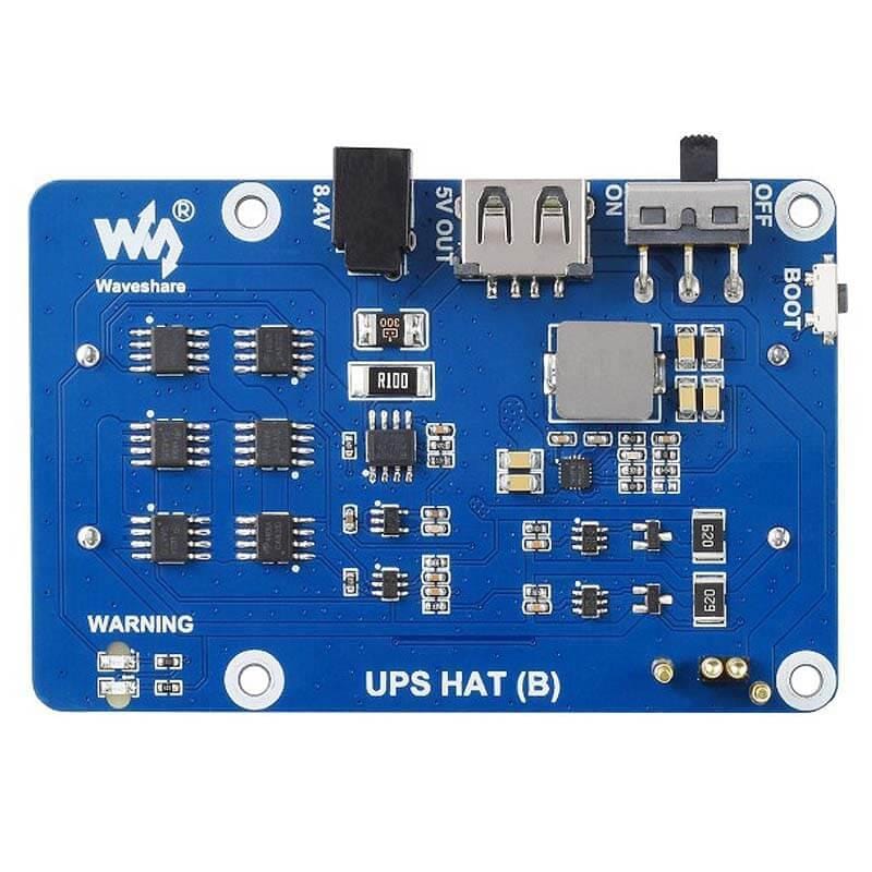 Uninterruptible Power Supply UPS HAT (B) for Raspberry Pi - The Pi Hut