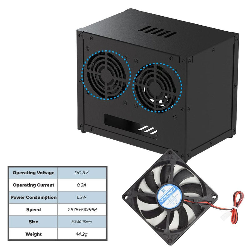Upgraded Complete Enclosure for Raspberry Pi Clusters [Discontinued ...