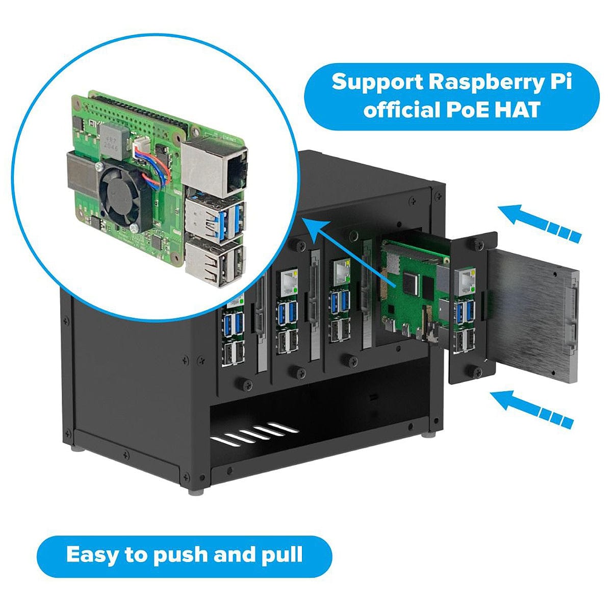 Upgraded Complete Enclosure for Raspberry Pi Clusters - The Pi Hut