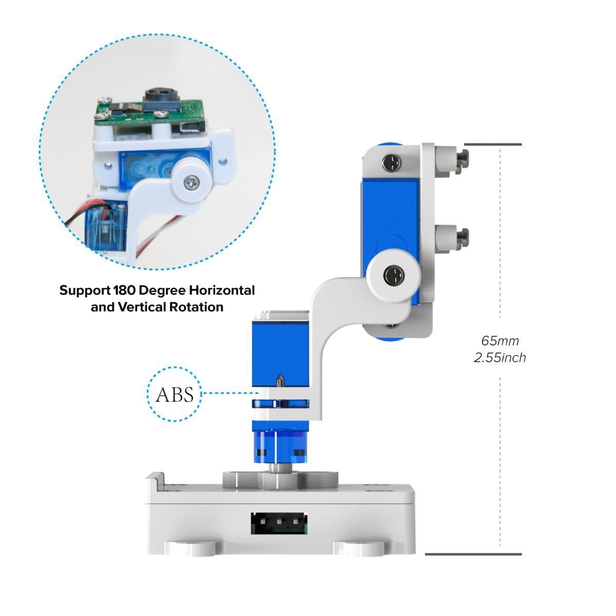 Upgraded Pan Tilt Platform for Official Raspberry Pi Camera Module - The Pi Hut