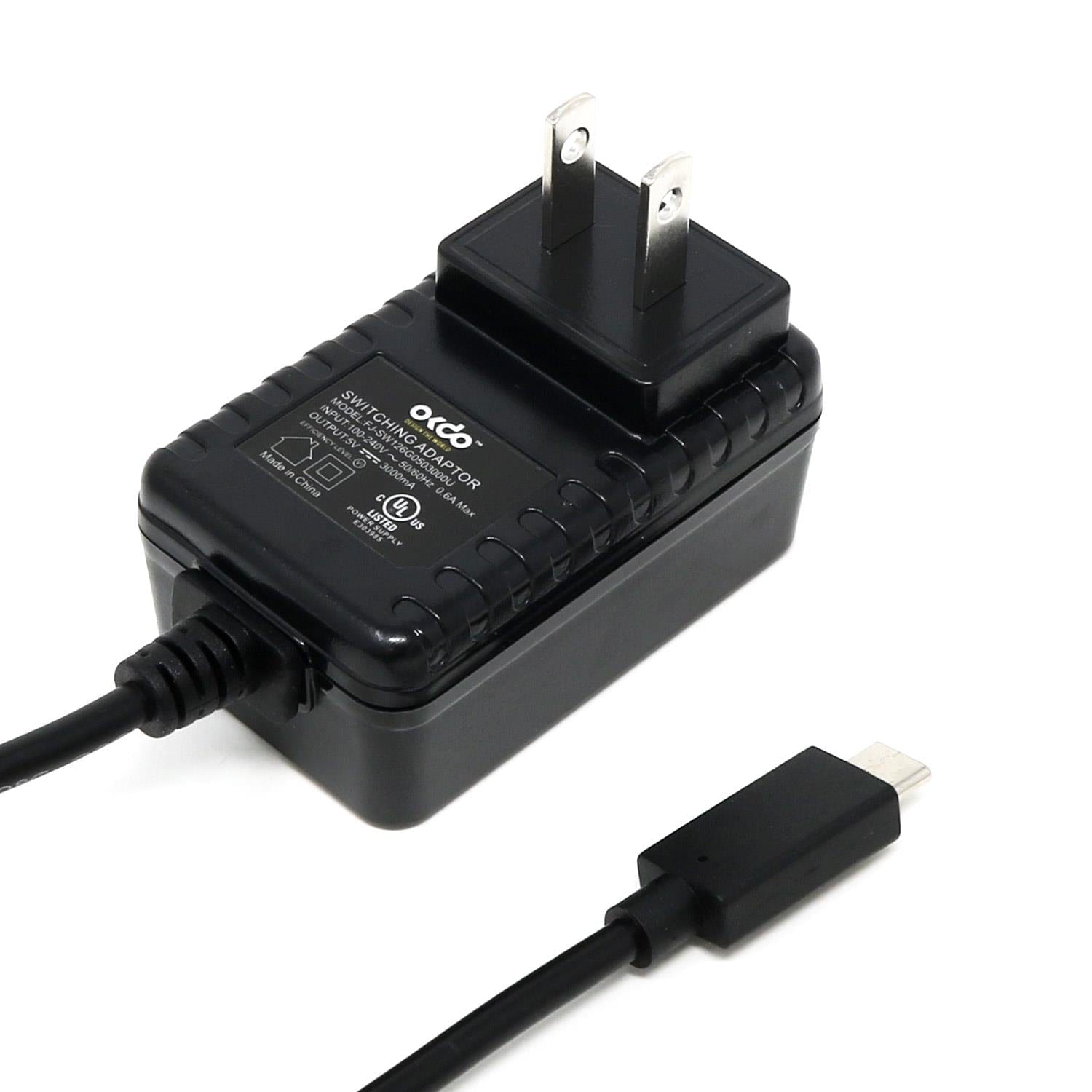 US USB-C Raspberry Pi 4 Power Supply (5V 3A) - The Pi Hut