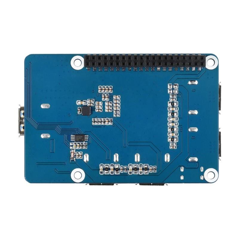 USB 3.2 Gen1 Hub HAT for Raspberry Pi - The Pi Hut