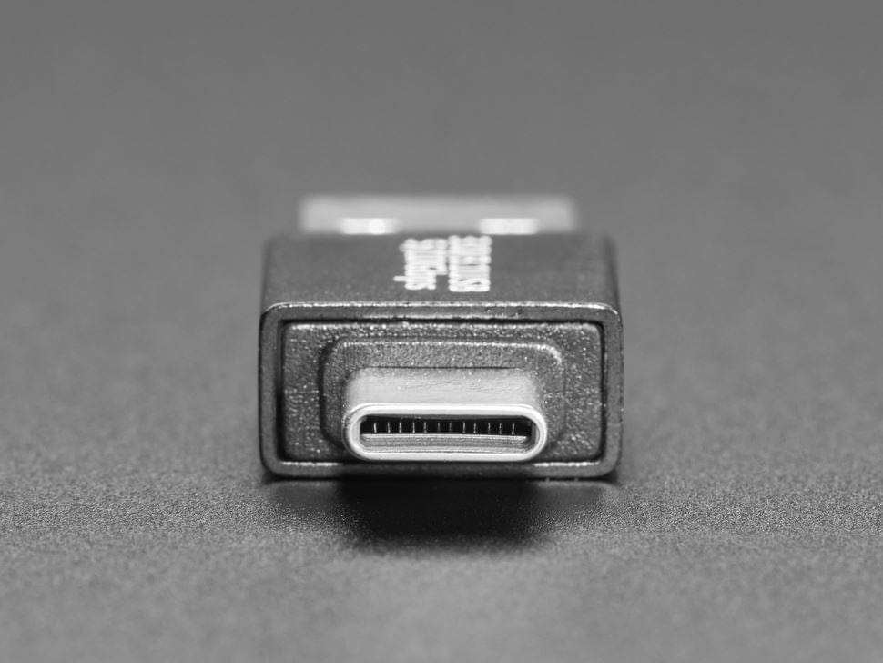 USB-A Plug to USB-C Plug Adapter - The Pi Hut