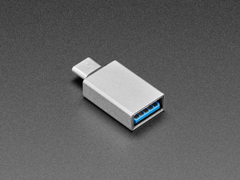 USB A Socket to USB Type C Plug Adapter - The Pi Hut