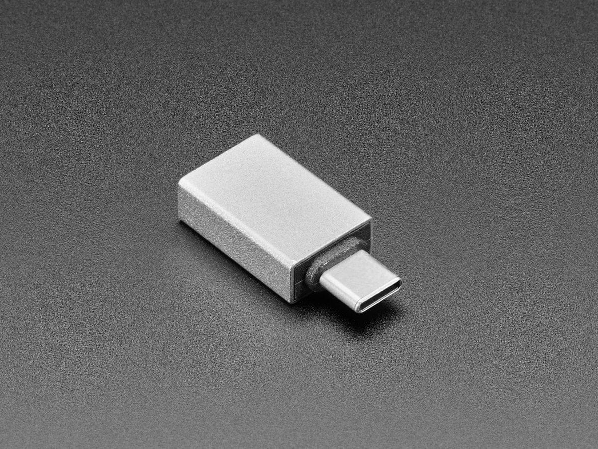 USB A Socket to USB Type C Plug Adapter - The Pi Hut