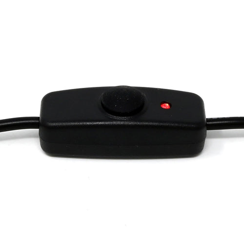 USB-A to USB-C Cable with On/Off Switch - The Pi Hut