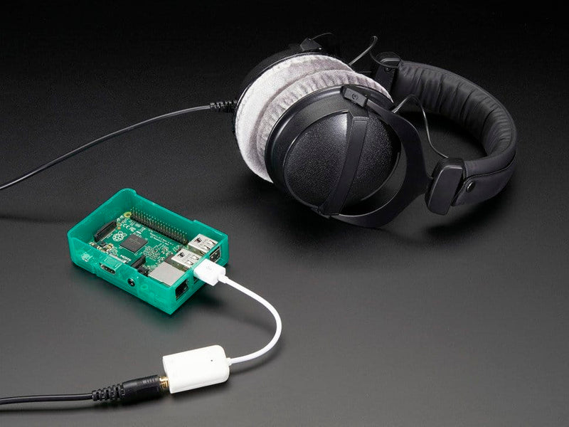 USB Audio Adapter - Works with Raspberry Pi - The Pi Hut