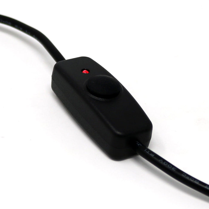 USB-C Cable with On/Off Switch for Raspberry Pi 4 - The Pi Hut