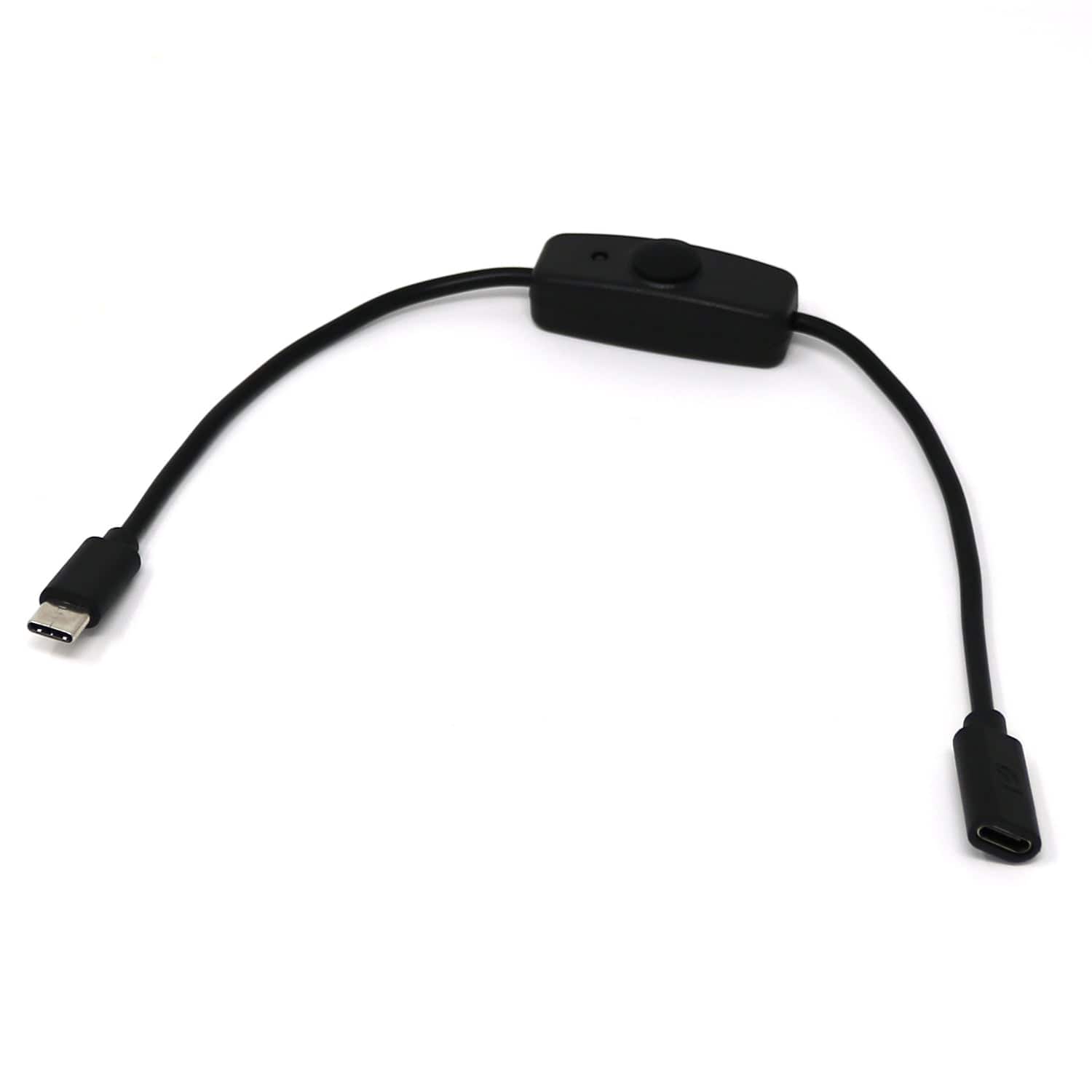 USB-C Cable with On/Off Switch - The Pi Hut