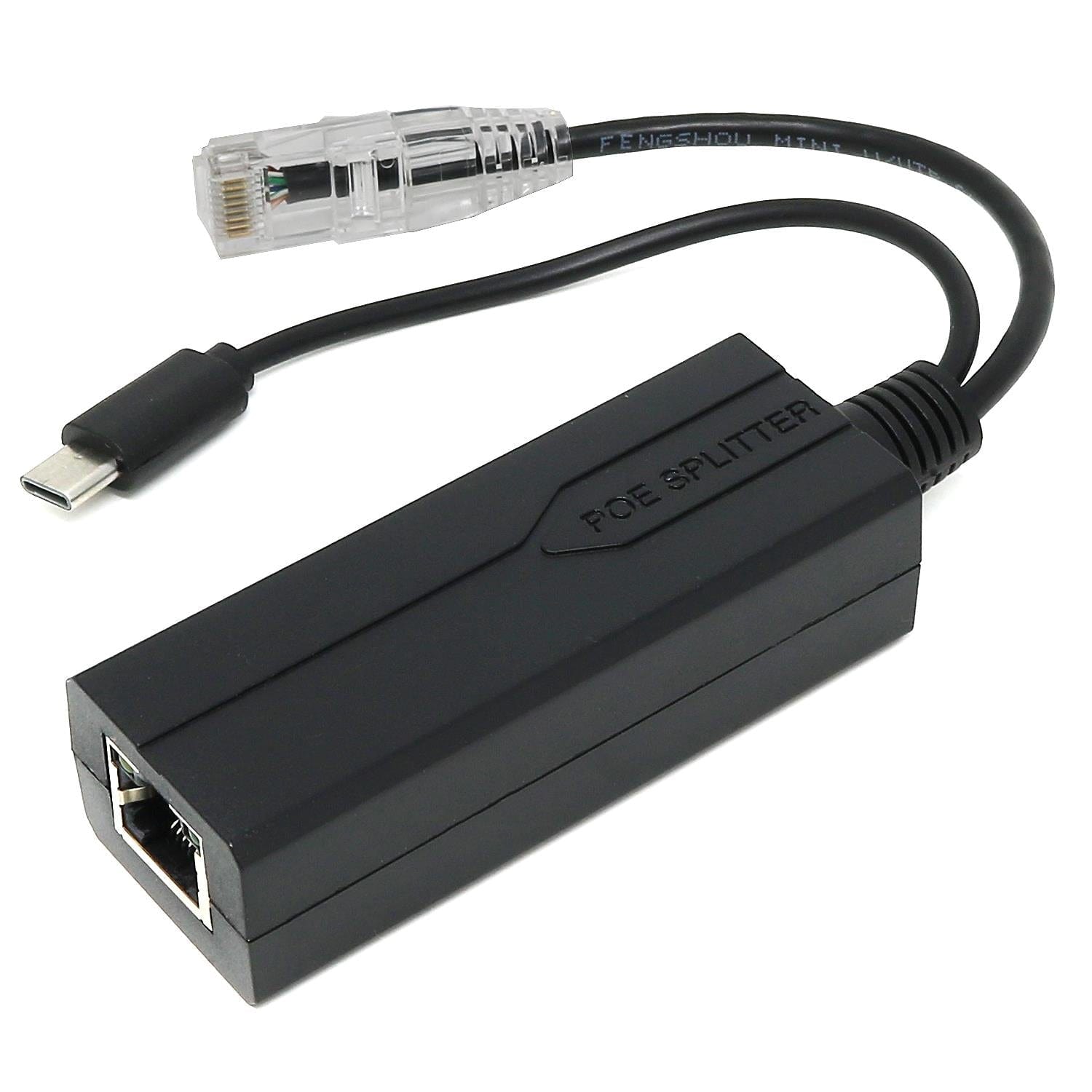 USB-C Gigabit PoE Splitter (5V 2.4A) - The Pi Hut