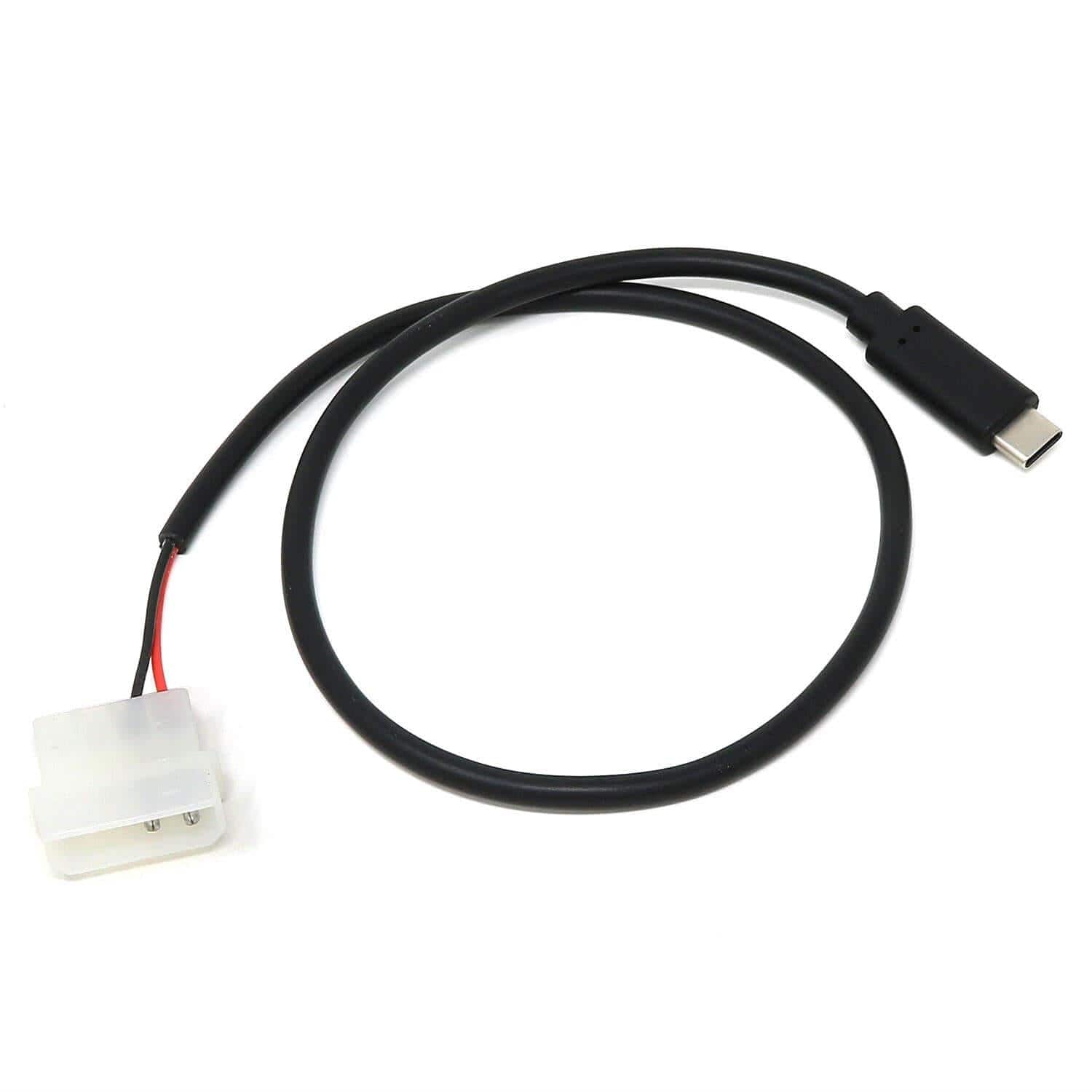 USB-C to 4-Pin Molex Socket Cable (0.5m) - The Pi Hut