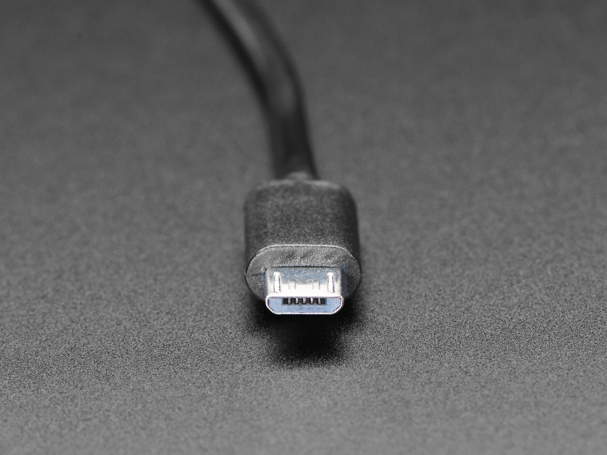 USB C to Micro B Cable - 1 ft 0.3 meter - The Pi Hut