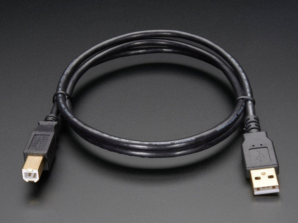 USB Cable - Standard A-B - The Pi Hut