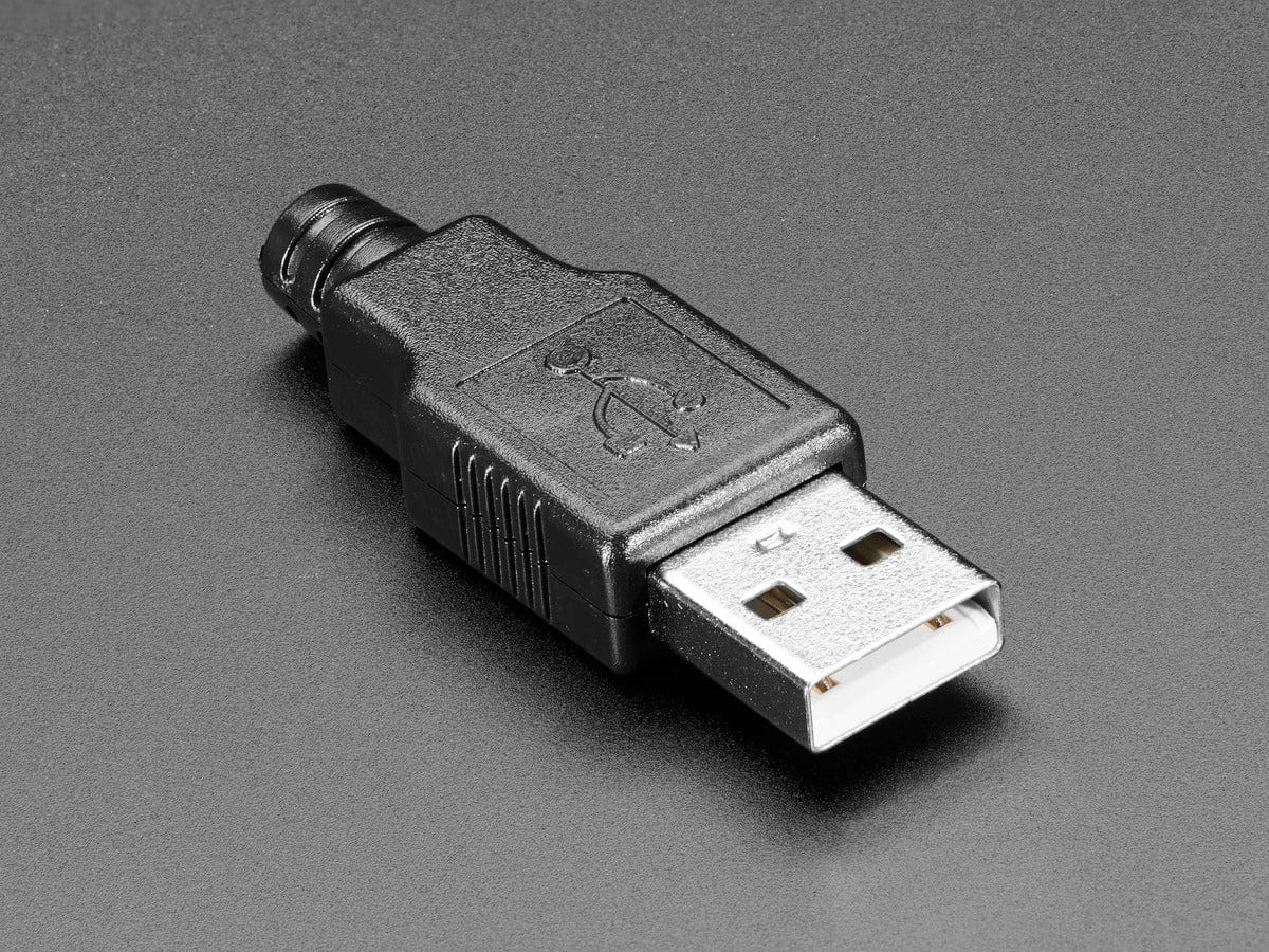 USB DIY Connector Shell - Type A Male Plug - The Pi Hut