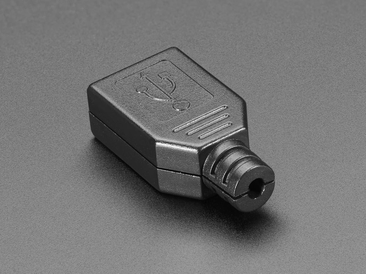 USB DIY Connector Shell - Type A Socket - The Pi Hut