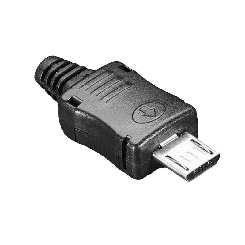 USB DIY Connector Shell - Type Micro-B Plug - The Pi Hut