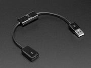 USB Extension Cable with Data/Charge Sync Switch - The Pi Hut