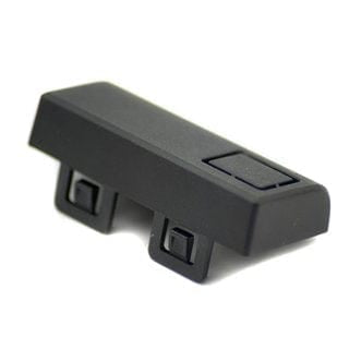 USB & HDMI Cover for Modular Raspberry Pi 3 Case - Black - The Pi Hut